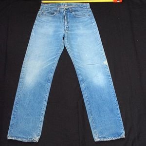 Vintage 80-90’s Levi 501 jean Great fade character